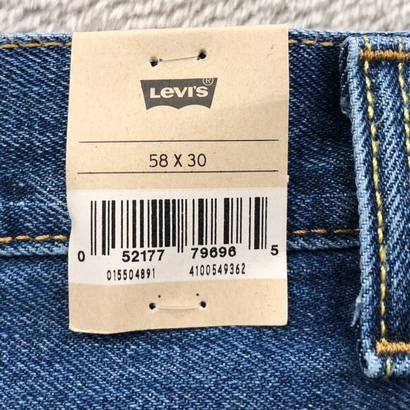 NWT Levi's Men's Jeans Size 58x30 550 Relaxed Fit Straight Leg Blue Denim Casual - Picture 14 of 16